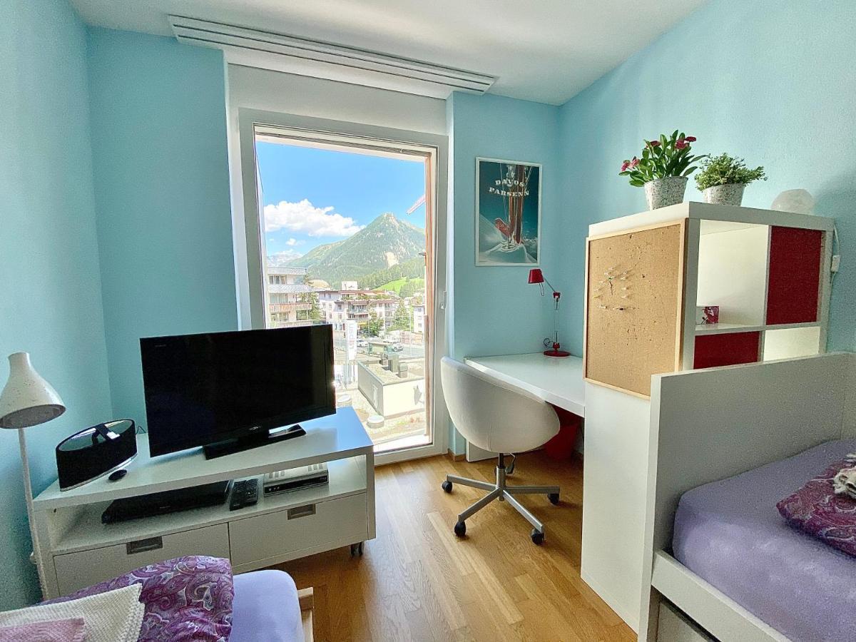At Rinaldi 22 Lägenhet Davos Exteriör bild